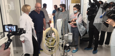 ФЕДЕРАЛЬНЫЙ КАРДИОЦЕНТР ПРОДЕМОНСТИРИРОВАЛ ВИЦЕ-ГУБЕРНАТОРУ ИРИНЕ ГЕХТ ВОЗМОЖНОСТИ ВМП (ВЫСОКОТЕХНОЛОГИЧНОЙ МЕДИЦИНСКОЙ ПОМОЩИ) В СЛУЧАЕ ЧП И ПРИ ПЛАНОВОЙ РАБОТЕ